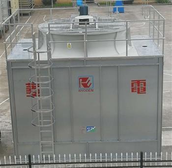 用于循環系統的橫流式方形冷卻塔